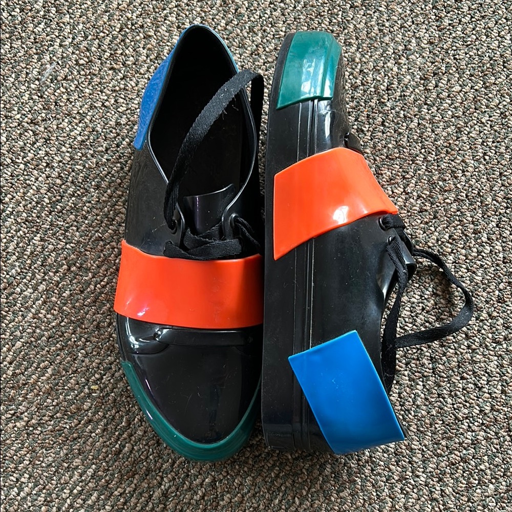 Melissa Men’s Color block Rubber Sneaker size 12 RARE